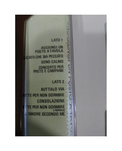 AGGIUNGI UN POSTO A TAVOLA SOUNDTRACK OST DOBLE 2 X CASSETTE TAPE CINTA 1975