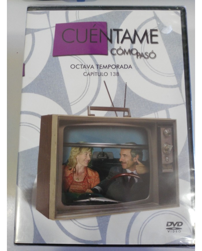 CUENTAME COMO PASO Octava Temporada 8 - 17 DVD Capitulos 121 AL 138 - Nuevo - 2T