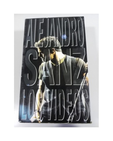 ALEJANDRO SANZ LOS VIDEOS - CINTA 3 X TRIPLE VHS EN CAJA EDICION ESPAÑOLA