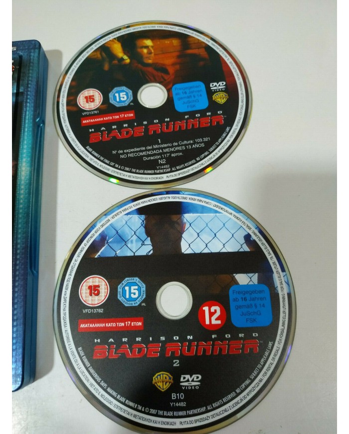 BLADE RUNNER MONTAJE FINAL 2 X DVD STEELBOOK HARRISON FORD - 5T