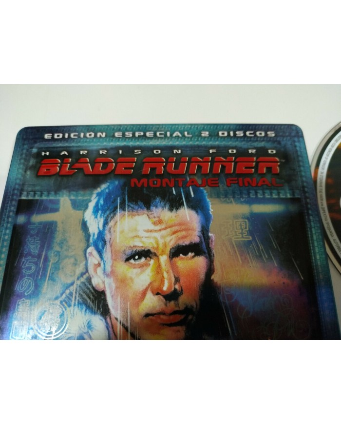 BLADE RUNNER MONTAJE FINAL 2 X DVD STEELBOOK HARRISON FORD - 5T