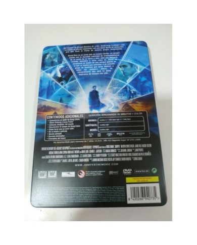 JUMPER DVD STEELBOOK + EXTRAS HAYDEN CHRISTENSEN ESPAÑOL ENGLISH - AM JUMPER DVD STEELBOOK + EXTRAS HAYDEN CHRISTENSEN ESPAÑOL ENGLISH - AM