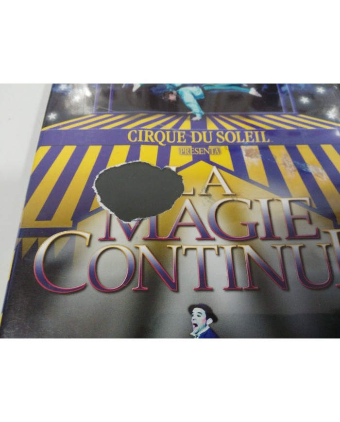 CIRQUE DU SOLEIL LA MAGIE CONTINUE DVD CASTELLANO + EXTRAS 1986 - 2004
