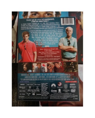 DEXTER TEMPORADAS SEASONS SAISONS 1-5 - 21 DVD NUEVA ENGLISH FRANCAIS Am DEXTER TEMPORADAS SEASONS SAISONS 1-5 - 21 DVD NUEVA ENGLISH FRANCAIS Am