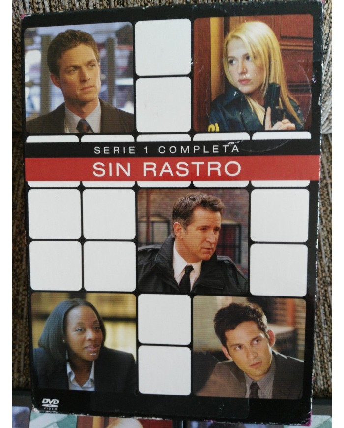 SIN RASTRO WITHOUT A TRACE PRIMERA TEMPORADA 1 - 4 DVD ESPAÑOL ENGLISH - AM