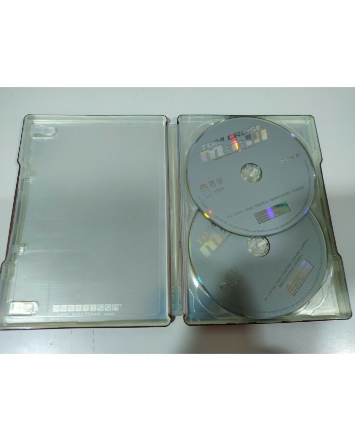 MISION IMPOSIBLE III - M:I:III - 2 X DVD STEELBOOK ESPAÑOL ENGLISH TOM CRUISE AM