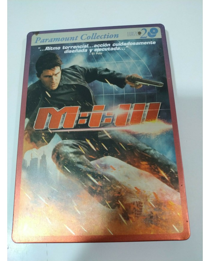 MISION IMPOSIBLE III - M:I:III - 2 X DVD STEELBOOK ESPAÑOL ENGLISH TOM CRUISE AM