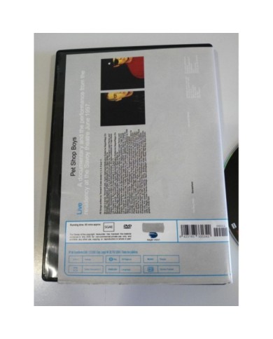 PET SHOP BOYS SOMEWHERE IN CONCERT DVD 90 min PAL REGION 0 ALL REGIONS SPAIN PET SHOP BOYS SOMEWHERE IN CONCERT DVD 90 min PAL REGION 0 ALL REGIONS SPAIN