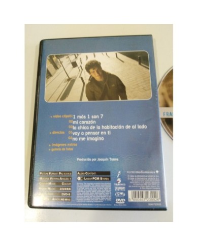 FRAN PEREA LA CHICA DE LA HABITACION DE AL LADO DVD DIRECTOS + VIDEO CLIPS - AM FRAN PEREA LA CHICA DE LA HABITACION DE AL LADO DVD DIRECTOS + VIDEO CLIPS - AM
