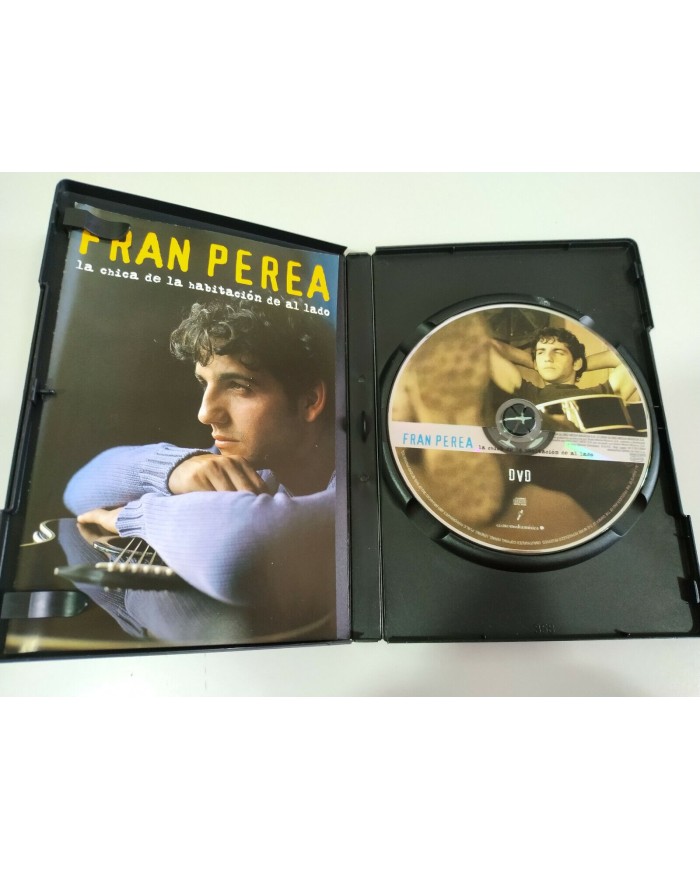 FRAN PEREA LA CHICA DE LA HABITACION DE AL LADO DVD DIRECTOS + VIDEO CLIPS - AM
