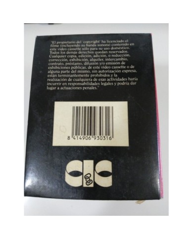 SEAN CONNERY CAJA 3 X CINTA TAPE VHS THX COLECCIONISTA LOS INTOCABLES OCTUBRE