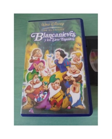 BLANCANIEVES Y LOS SIETE ENANITOS VHS LOS CLASICOS DE WALT DISNEY Am