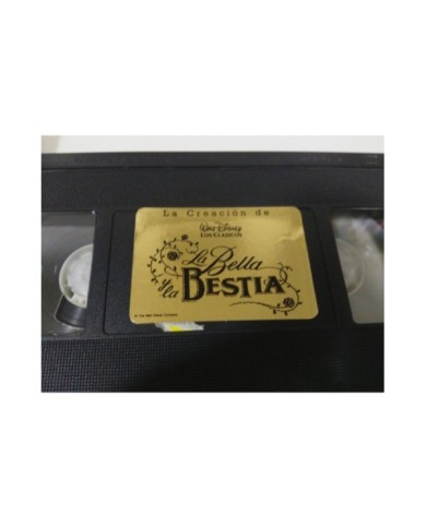 LA BELLA Y LA BESTIA LA CREACION VHS LOS CLASICOS DE WALT DISNEY COLECCIONISTA