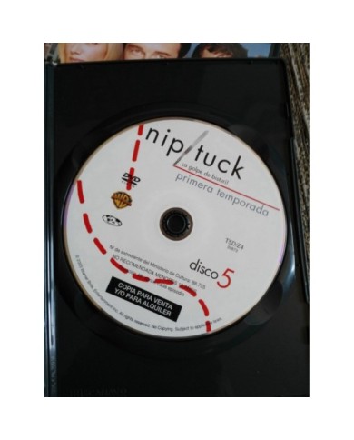 NIP TUCK A GOLPE DE BISTURI PRIMERA TEMPORADA 1 COMPLETA - 5 DVD + EXTRAS - AM NIP TUCK A GOLPE DE BISTURI PRIMERA TEMPORADA 1 COMPLETA - 5 DVD + EXTRAS - AM