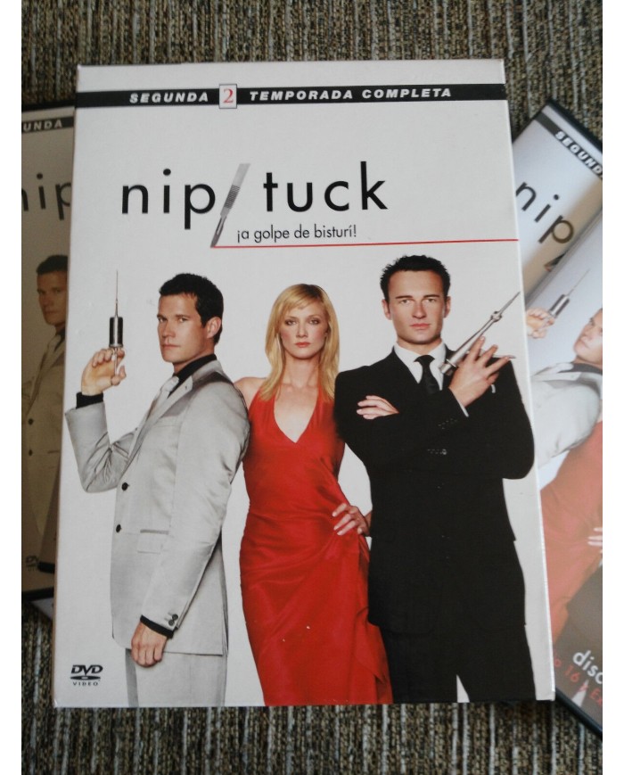 NIP TUCK A GOLPE DE BISTURI SEGUNDA TEMPORADA 2 COMPLETA - 6 DVD + EXTRAS - 3T