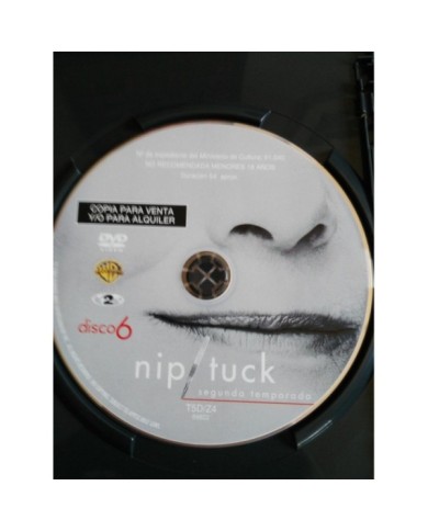 NIP TUCK A GOLPE DE BISTURI SEGUNDA TEMPORADA 2 COMPLETA - 6 DVD + EXTRAS - 3T NIP TUCK A GOLPE DE BISTURI SEGUNDA TEMPORADA 2 COMPLETA - 6 DVD + EXTRAS - 3T