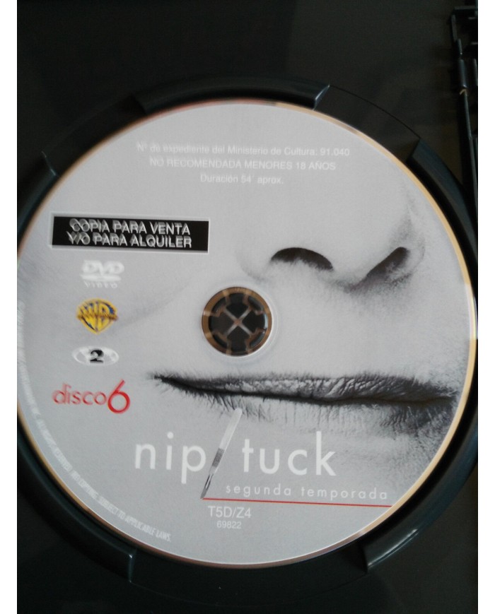 NIP TUCK A GOLPE DE BISTURI SEGUNDA TEMPORADA 2 COMPLETA - 6 DVD + EXTRAS - 3T