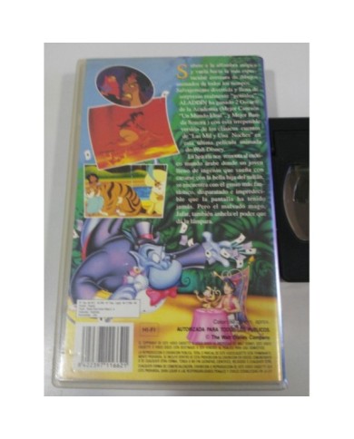 ALADDIN - VHS CINTA TAPE LOS CLASICOS DE WALT DISNEY 1994 Espa?ol - 3T ALADDIN - VHS CINTA TAPE LOS CLASICOS DE WALT DISNEY 1994 Espa?ol - 3T