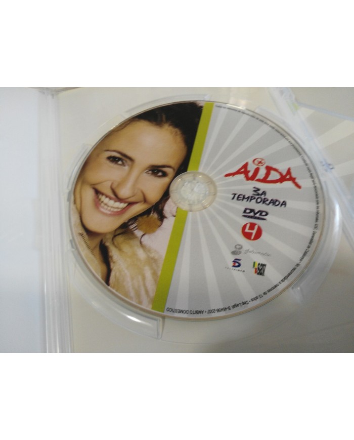 AIDA TEMPORADA 3 TERCERA COMPLETA - 4 x DVD - 3T