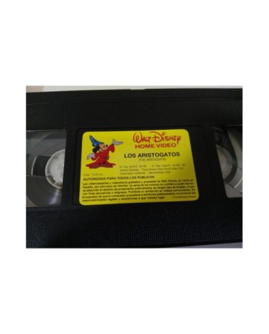 LOS ARISTOGATOS - VHS CINTA TAPE LOS CLASICOS DE WALT DISNEY 2004 - 4T LOS ARISTOGATOS - VHS CINTA TAPE LOS CLASICOS DE WALT DISNEY 2004 - 4T