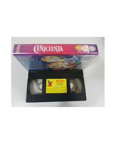 LA CENICIENTA CINDERELLA VHS TAPE CINTA LOS CLASICOS DE WALT DISNEY 1992 - 4T LA CENICIENTA CINDERELLA VHS TAPE CINTA LOS CLASICOS DE WALT DISNEY 1992 - 4T