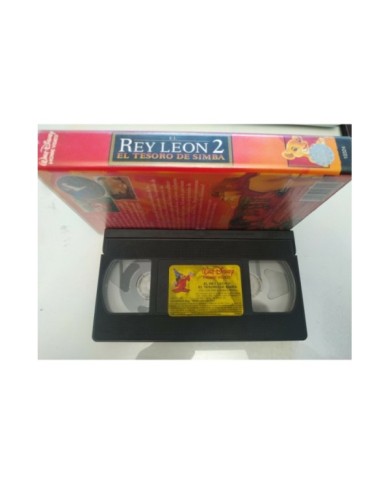 EL REY LEON 2 - VHS CINTA TAPE Los Clasicos de WALT DISNEY Espa?ol 3T