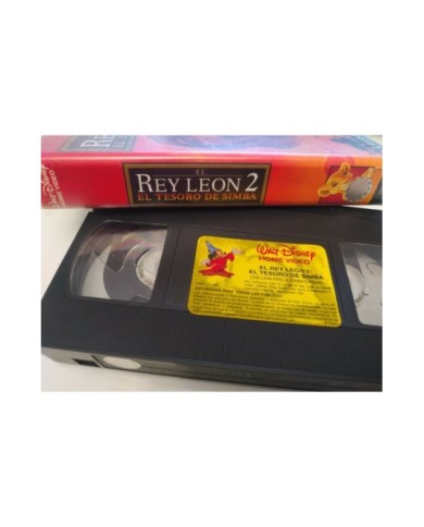 EL REY LEON 2 - VHS CINTA TAPE Los Clasicos de WALT DISNEY Espa?ol 3T