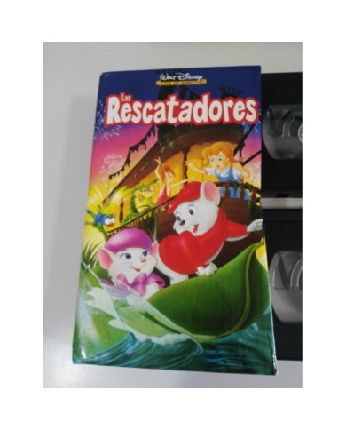 LOS RESCATADORES + EN CANGUROLANDIA BOX SET VHS CINTA TAPE WALT DISNEY ESPA?A