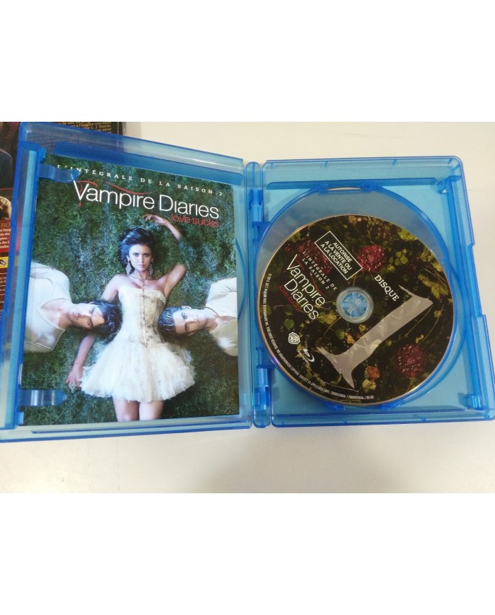 VAMPIRE DIARIES LOVE SUCKS TEMPORADA 1 - 4 X BLU-RAY ESPA?OL Ingles Frances - AM
