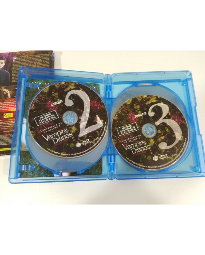 VAMPIRE DIARIES LOVE SUCKS TEMPORADA 1 - 4 X BLU-RAY ESPA?OL Ingles Frances - AM