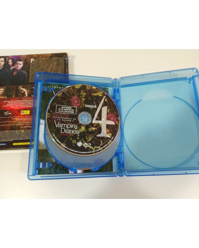 VAMPIRE DIARIES LOVE SUCKS TEMPORADA 1 - 4 X BLU-RAY ESPA?OL Ingles Frances - AM