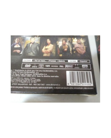 AGUILA ROJA PRIMERA TEMPORADA 1 SERIE TV - 5 DVD + EXTRAS REGION 0 MULTIZONA 3T AGUILA ROJA PRIMERA TEMPORADA 1 SERIE TV - 5 DVD + EXTRAS REGION 0 MULTIZONA 3T