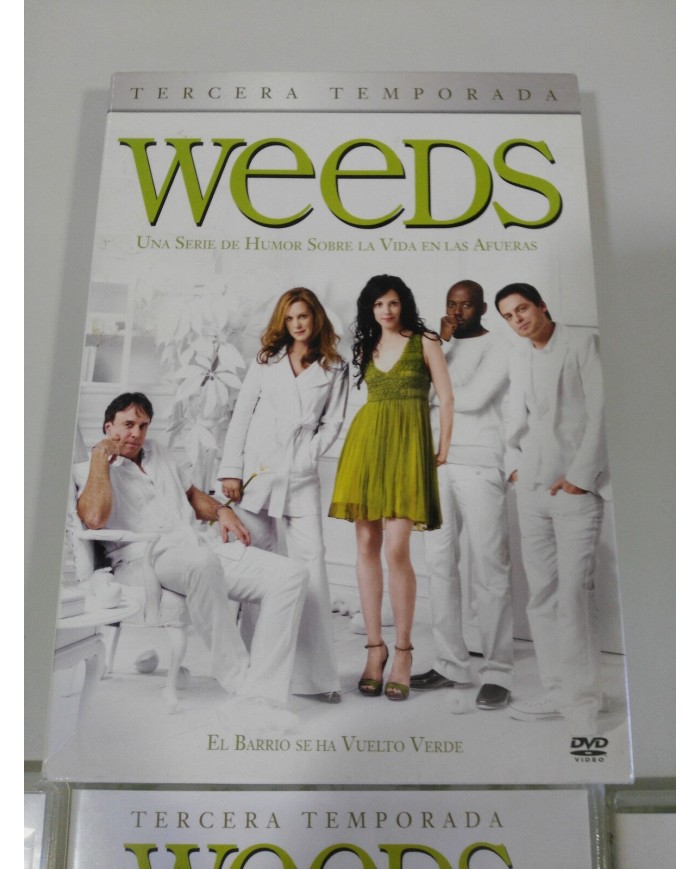WEEDS TEMPORADA Season 3 Mary-Louise Parker 3 DVD + EXTRAS CASTELLANO ENGLISH 3T