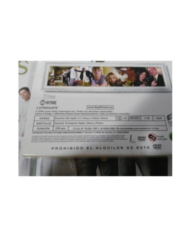 WEEDS TEMPORADA Season 3 Mary-Louise Parker 3 DVD + EXTRAS CASTELLANO ENGLISH 3T