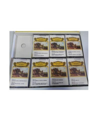 LAS MELODIAS MAS BELLAS DEL MUNDO COLECCION 7 X CINTA TAPE CASSETTE MOZART BACH LAS MELODIAS MAS BELLAS DEL MUNDO COLECCION 7 X CINTA TAPE CASSETTE MOZART BACH