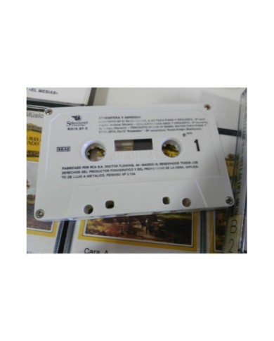LAS MELODIAS MAS BELLAS DEL MUNDO COLECCION 7 X CINTA TAPE CASSETTE MOZART BACH LAS MELODIAS MAS BELLAS DEL MUNDO COLECCION 7 X CINTA TAPE CASSETTE MOZART BACH