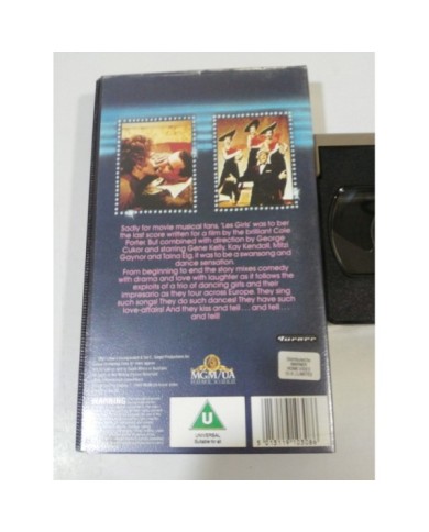 LES GIRLS MGM MUSICAL HOLLYWOOD GENE KELLY GEORGE CUKOR GAYNOR VHS ENGLISH Am