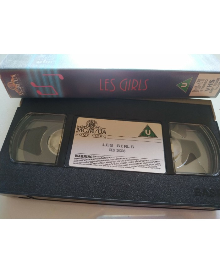 LES GIRLS MGM MUSICAL HOLLYWOOD GENE KELLY GEORGE CUKOR GAYNOR VHS ENGLISH Am