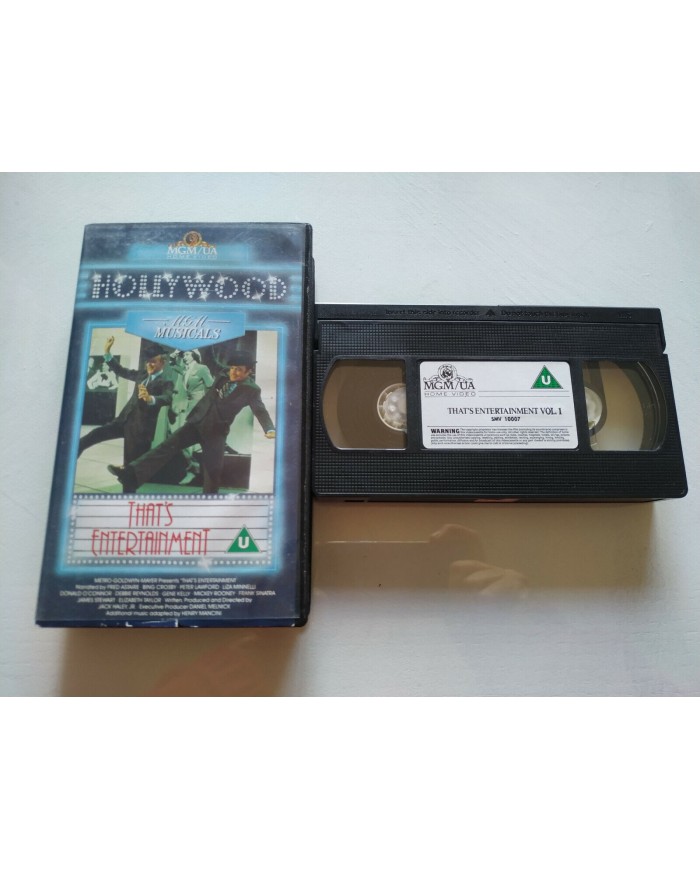 THAT?S ENTERTAINMENT MGM MUSICAL HOLLYWOOD GENE KELLY ASTAIRE VHS V.O. 1974 Am