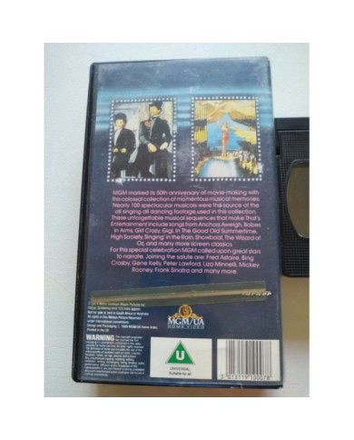 THAT?S ENTERTAINMENT MGM MUSICAL HOLLYWOOD GENE KELLY ASTAIRE VHS V.O. 1974 Am