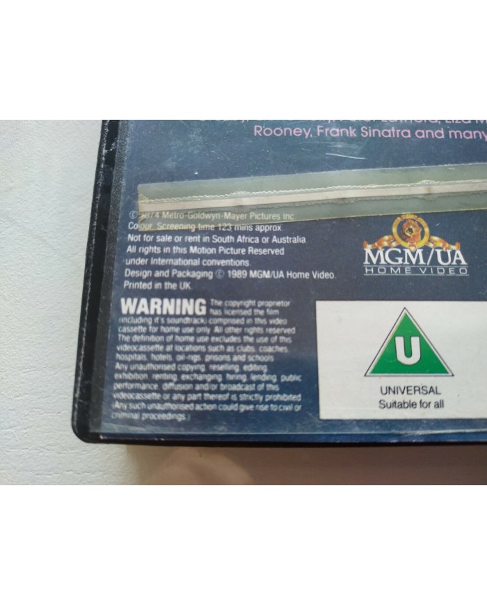 THAT?S ENTERTAINMENT MGM MUSICAL HOLLYWOOD GENE KELLY ASTAIRE VHS V.O. 1974 Am