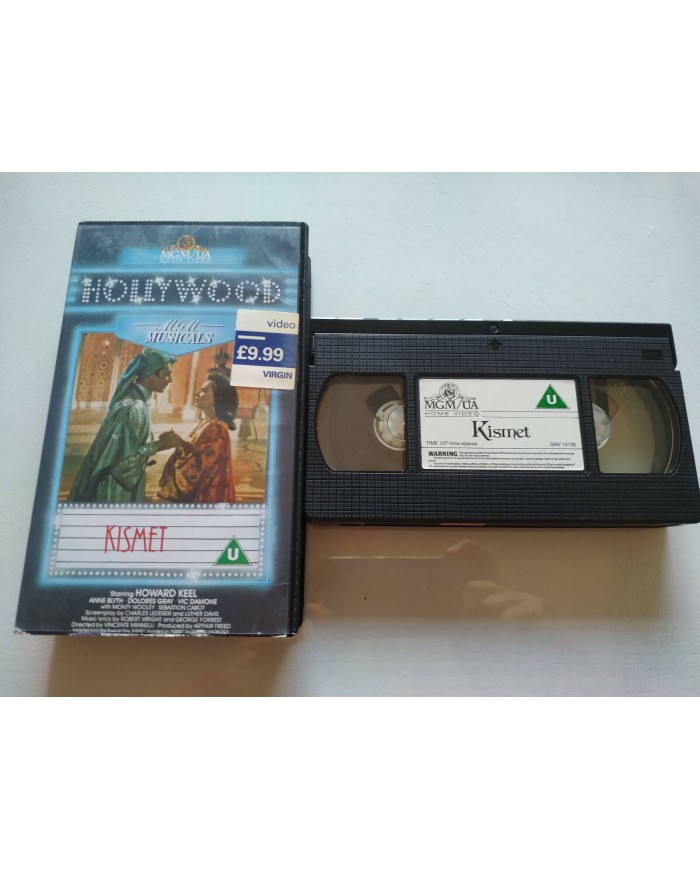 KISMET MGM MUSICAL HOLLYWOOD ANNE BLYTH DOLORES GRAY MINNELLI VHS ENGLISH Am