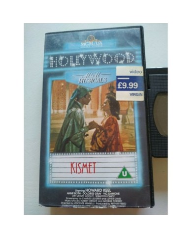 KISMET MGM MUSICAL HOLLYWOOD ANNE BLYTH DOLORES GRAY MINNELLI VHS ENGLISH Am
