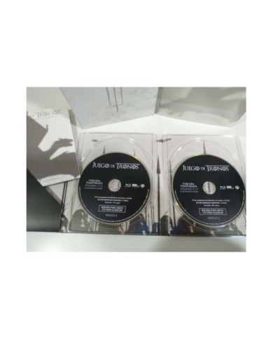 Juego de Tronos Temporada 3 Tercera Completa 5 BLU-RAY Espa?ol English - 3T