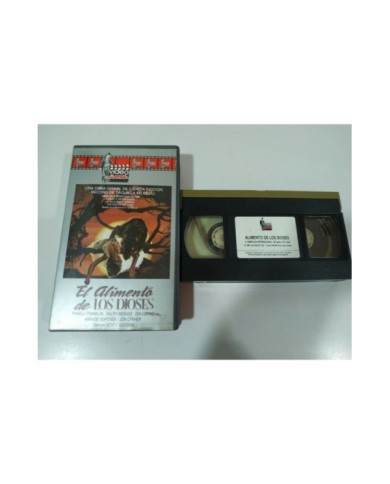 EL ALIMENTO DE LOS DIOSES THE FOOD OF THE GODS H.G. WELLS TAPE VHS TERROR - 2T