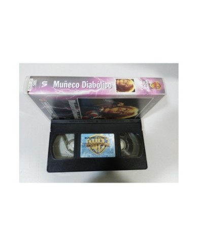 MU?ECO DIABOLICO CHUCKY CHILD?S PLAY TOM HOLLAND VHS HORROR TERROR CASTELLANO &