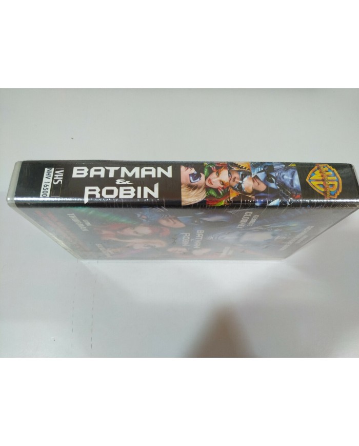 BATMAN Y ROBIN CLOONEY SCHWARZENEGGER UMA THURMAN - VHS Espa?ol Nueva - 2T
