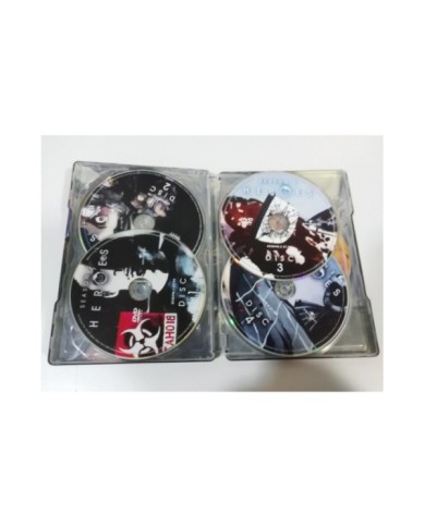 HEROES SEGUNDA TEMPORADA SEASON 2 - 5 DVD STEELBOOK Espa?ol Ingles Portugues 2T