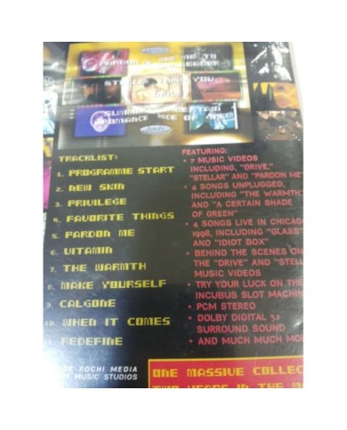 INCUBUS VOLUME 2 - DVD 150 MIN 11 TRACKS + EXTRAS - AM