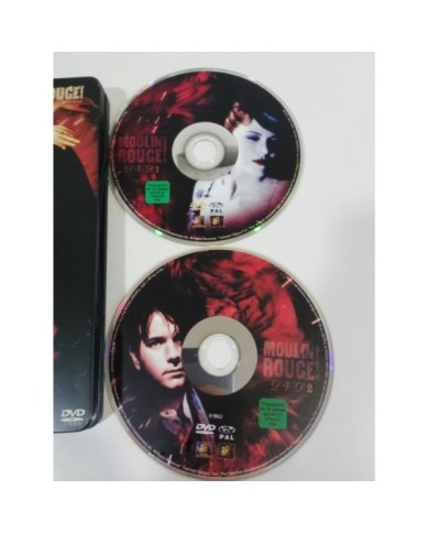 MOULIN ROUGE 2 X DVD STEELBOOK NICOLE KIDMAN EWAN MCGREGOR ESPA?OL ENGLISH - 3T